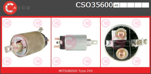 MITSUBISHI M372X10271 Solenoid Switch, starter